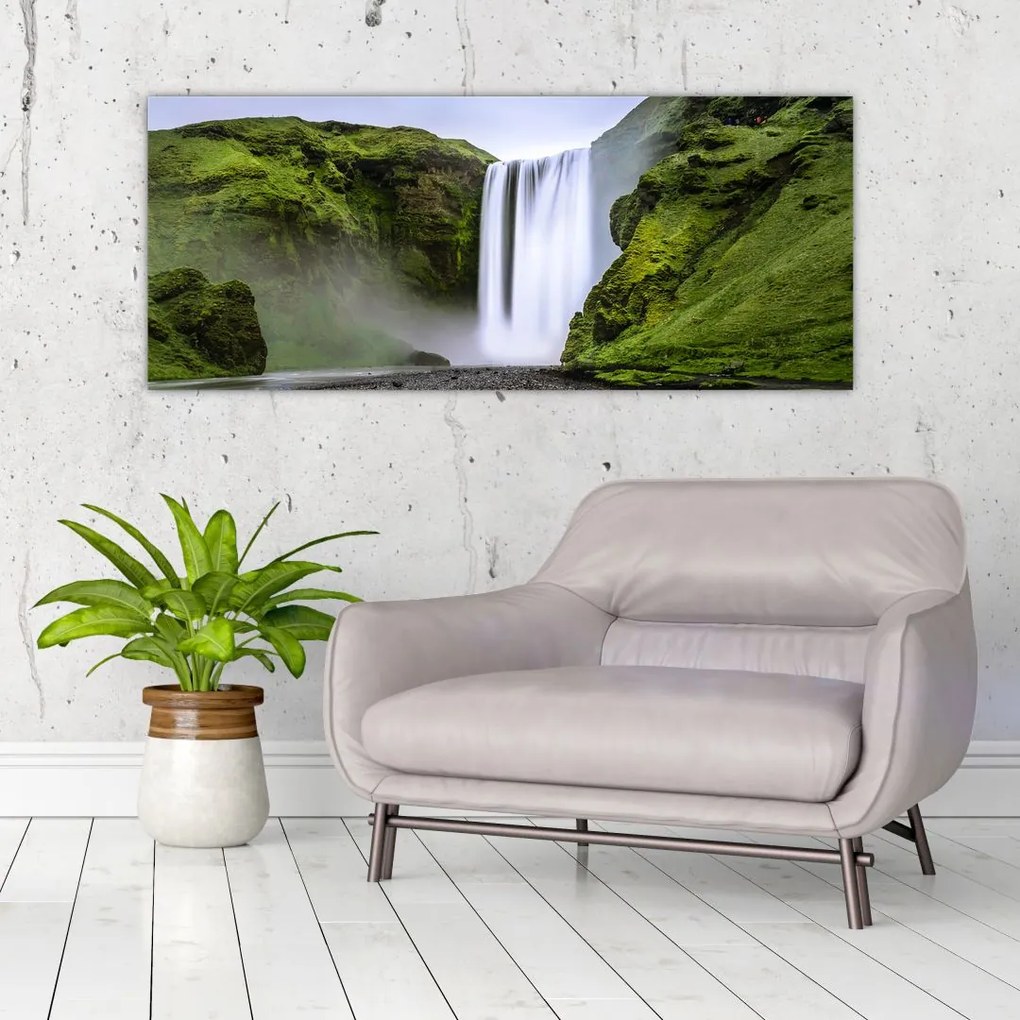 Tablou cu cascade (120x50 cm)