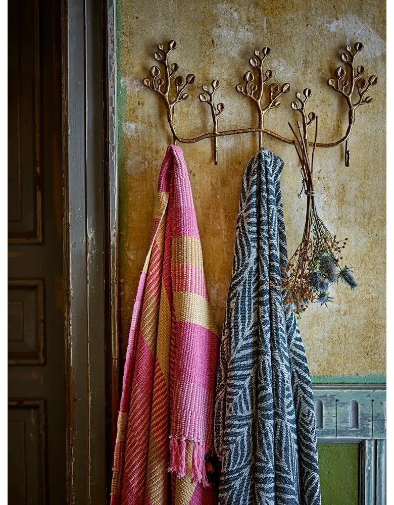 Cuier de perete auriu din metal 57 cm Padova – Bloomingville