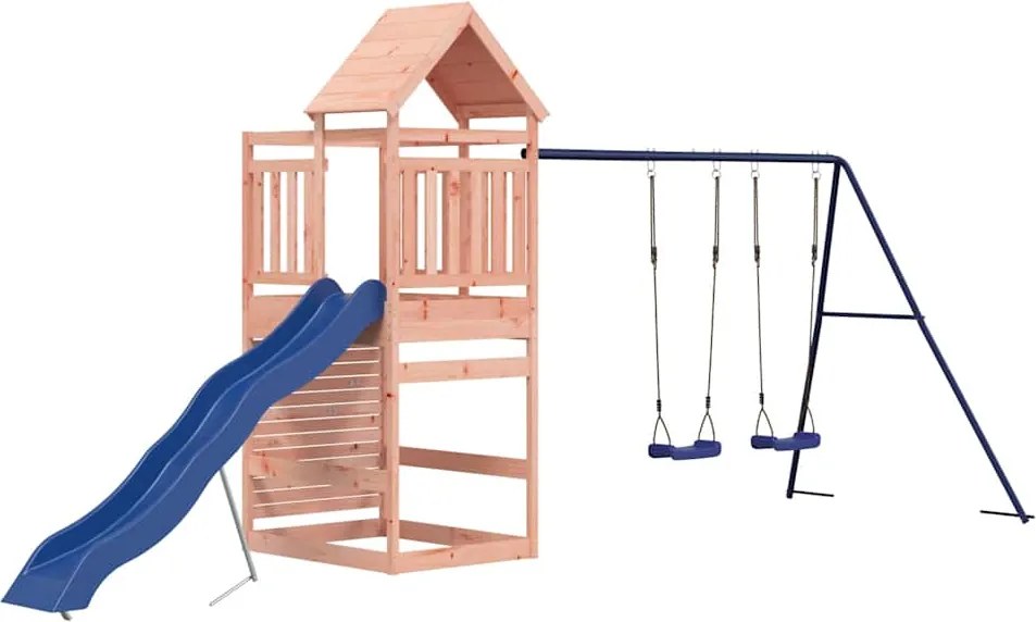 vidaXL Set de joacă pentru exterior, lemn masiv de douglas