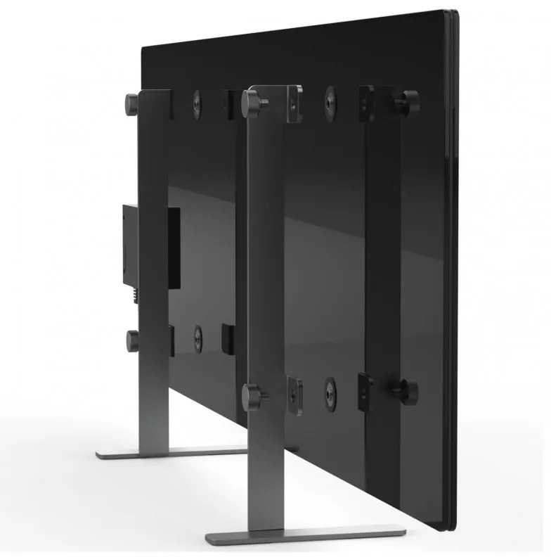 Resigilat: Convector electric AENO AGH0002S, 700W, 30 m², Afisaj LED, Aplicatie mobila, Ultra subtire, Wi-Fi, Negru