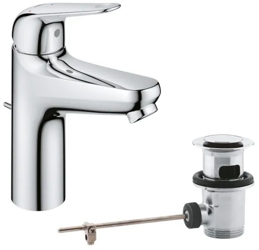 GROHE 24328001 - Baterie pentru lavoar SWIFT 179 mm, crom lucios