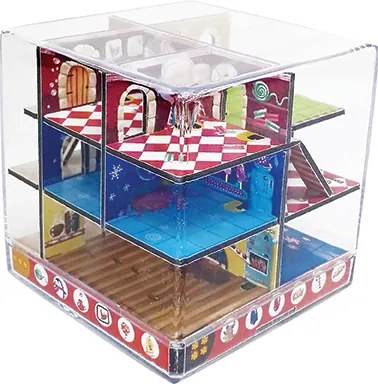 Labirint Din Lemn 3D - The Candy Factory Maze