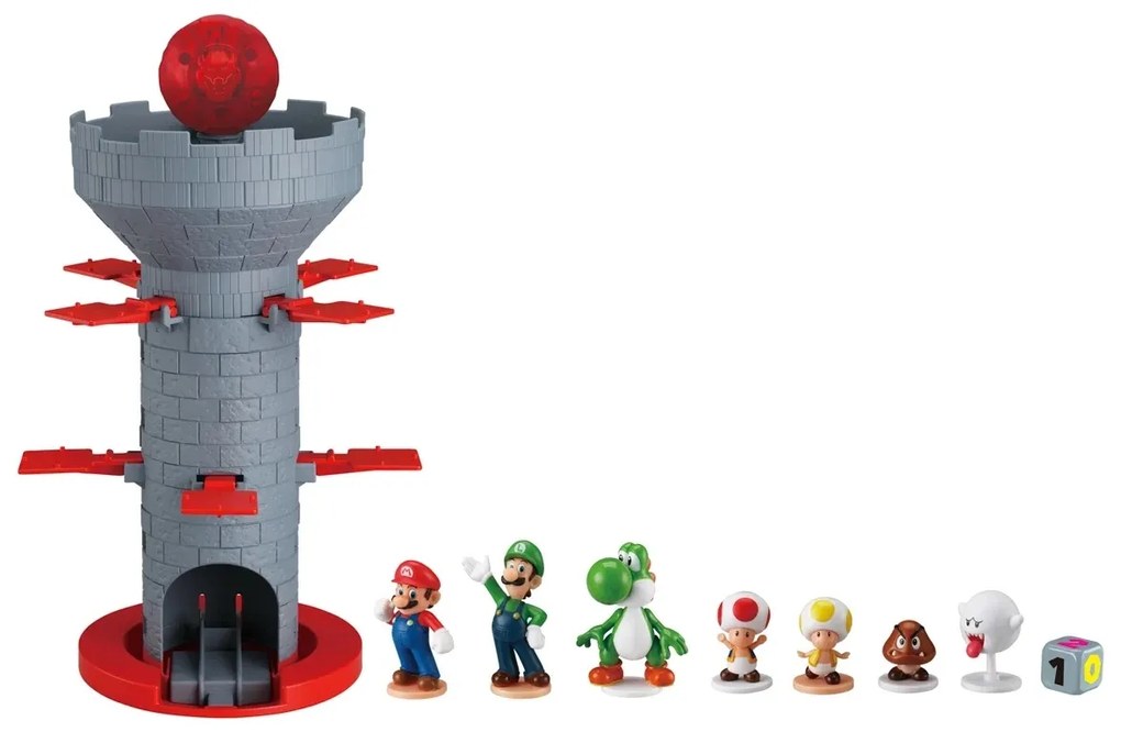Epoch Super Mario Blow Up joc de societate ShakenTower