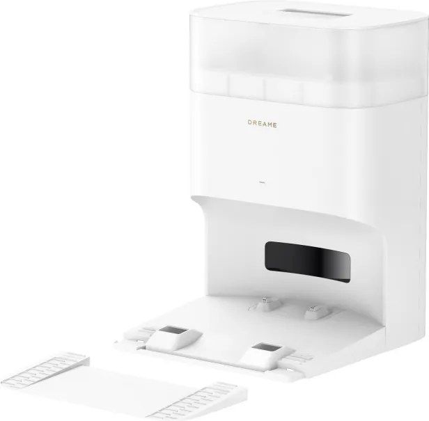 Aspirator robot Dreame L10s Plus RLL42SD, 7000 Pa, 5200 mAh, 60 W, Pana la 145 m², Statie de incarcare si golire automata, Autonomie de 155 minute, Alb