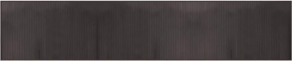 vidaXL Covor dreptunghiular, maro închis, 60x300 cm, bambus