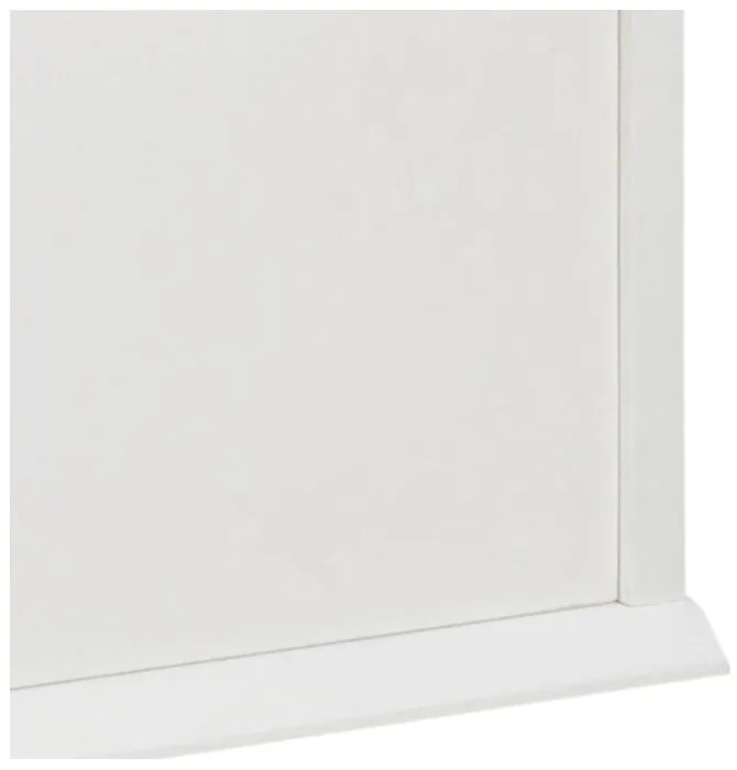 Noptieră Actona Mitra, alb