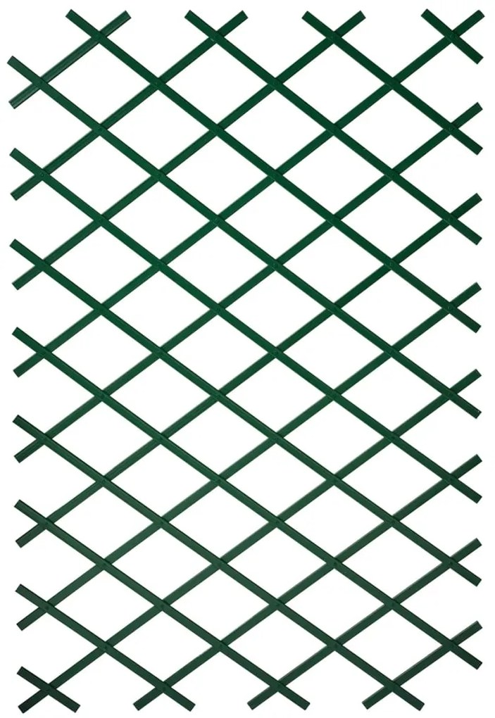 Nature Gard de gradina tip Trellis, 50 x 150 cm PVC, verde, 6040702 1, Verde, 50 x 150 cm