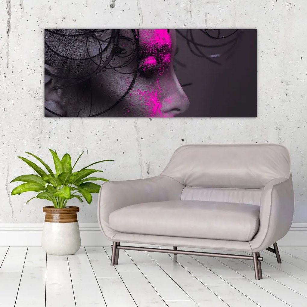 Tablou femeii (120x50 cm)