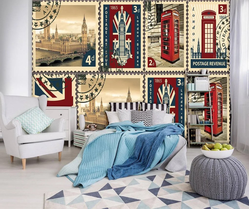 Fototapet - Timbre - Londra (152,5x104 cm)