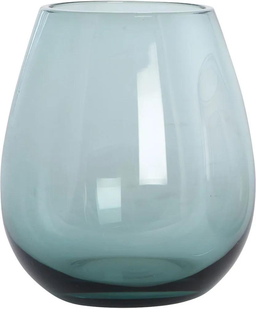 Pahar din Sticla Albastru BALL - Sticla Albastru Inaltime (10 cm)