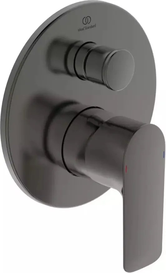 Baterie cada - dus incastrata Ideal Standard Connect Air gri Magnetic Grey fara corp ingropat