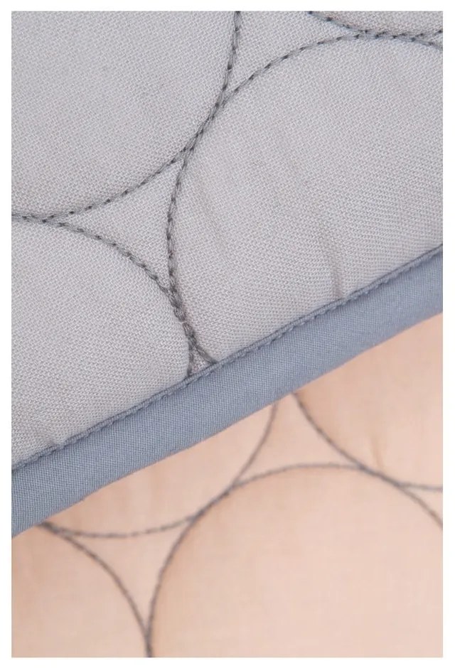 Husă protectie din bumbac pentru pătuț Nattiot Dots, 35 x 190 cm