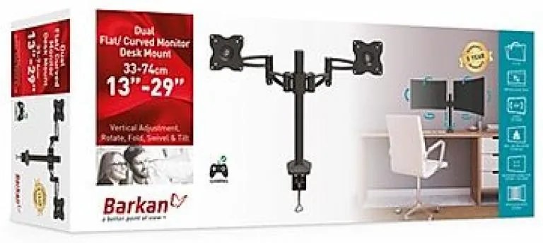 Dual stand Barkan FM 13-29" 6kg
