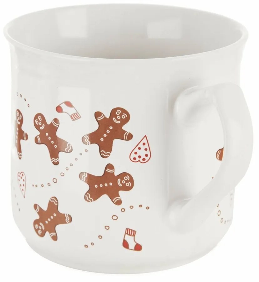 Cană mare din ceramică Orion Gingerbread,  0,5 l