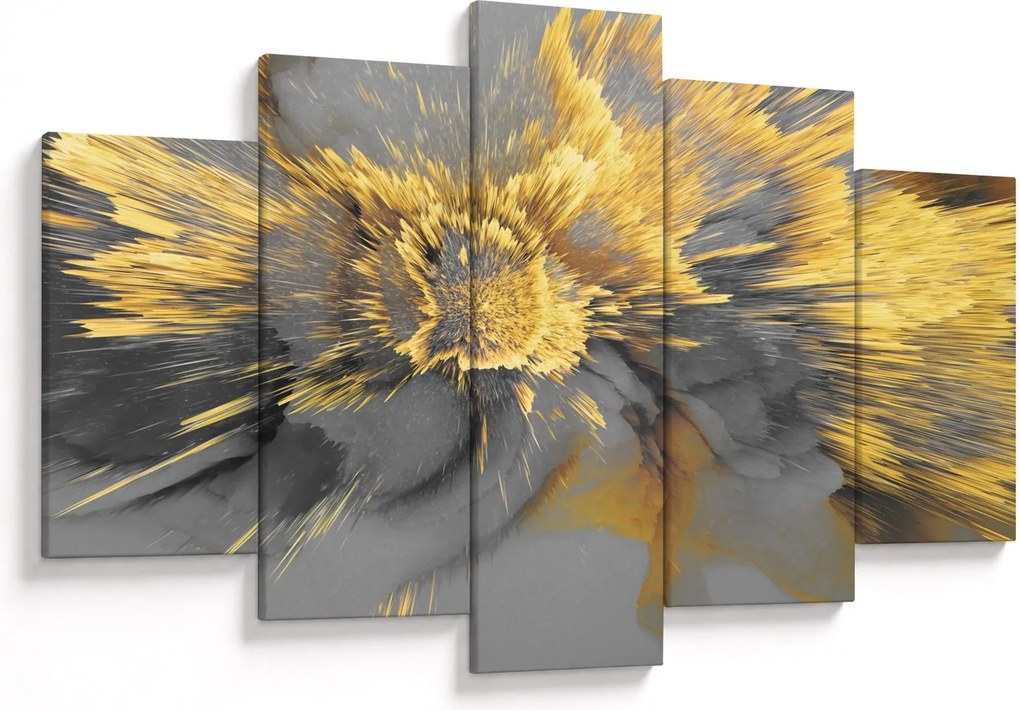 Tablou - Expansiunea aurului (150x105 cm)