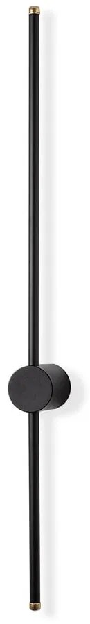 Aplică de perete neagră LED ø 7 cm Sword – Opviq lights