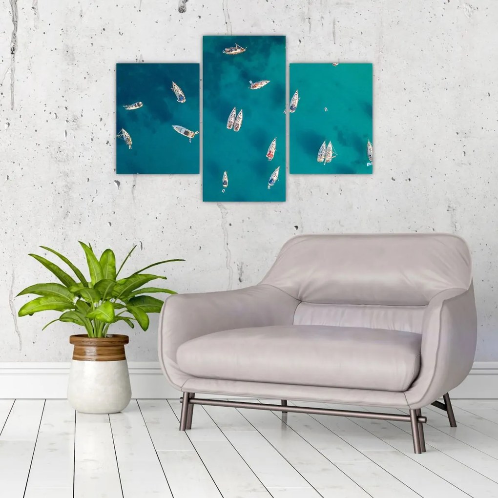 Tablou - Sailboats (90x60 cm)