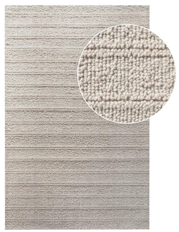 Covor Dehli 200x300 cm alb-deschis