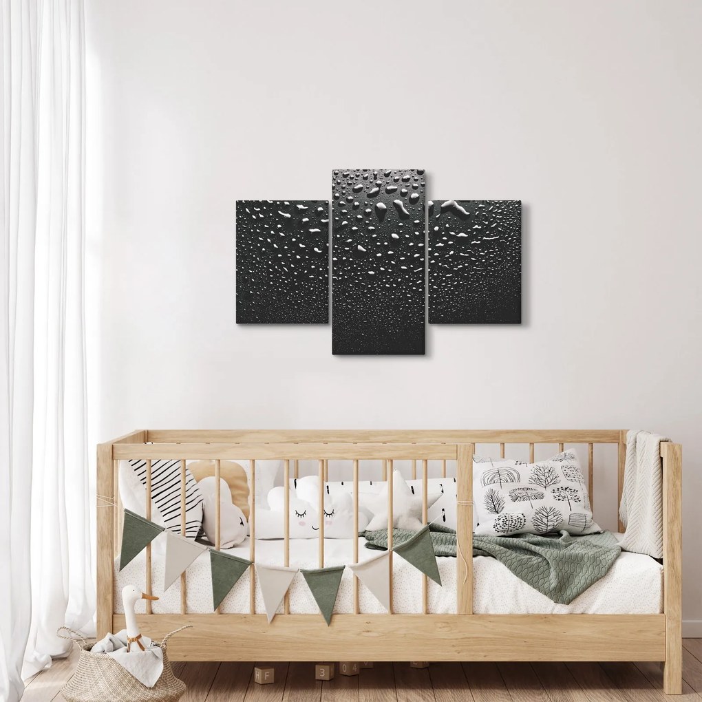 Tabloul cu picături de apă (90x60 cm)