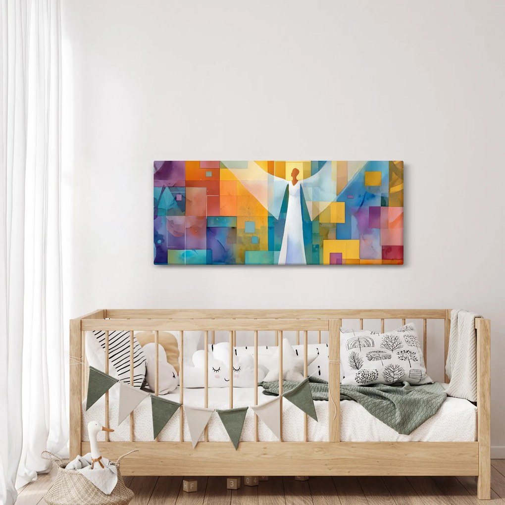 Tablou - Înger geometric (120x50 cm)