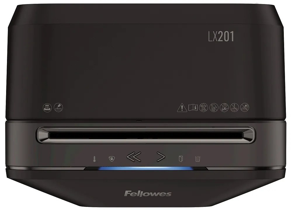 Tocător Fellowes LX 201, negru