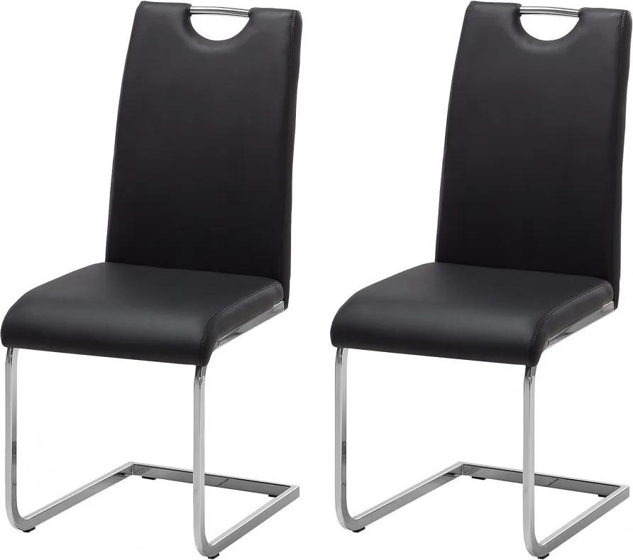 Set de 2 scaune Pasala, negru
