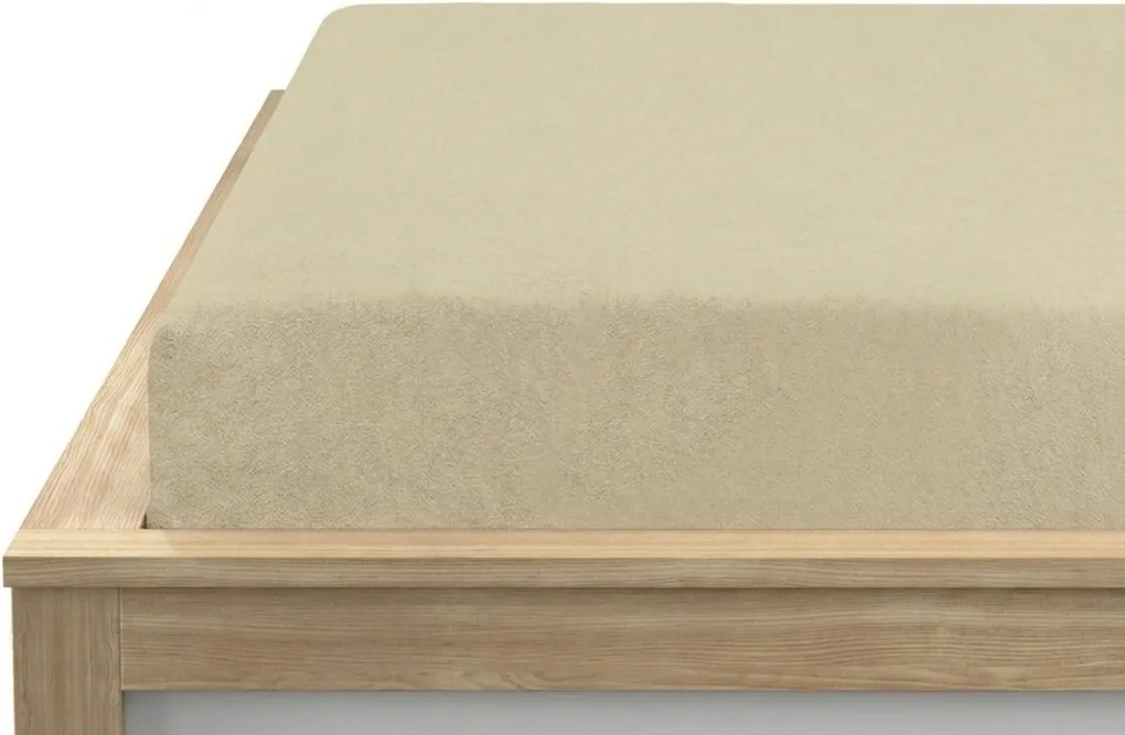 Cearsaf frote MOLTON cappuccino 180 x 200 cm