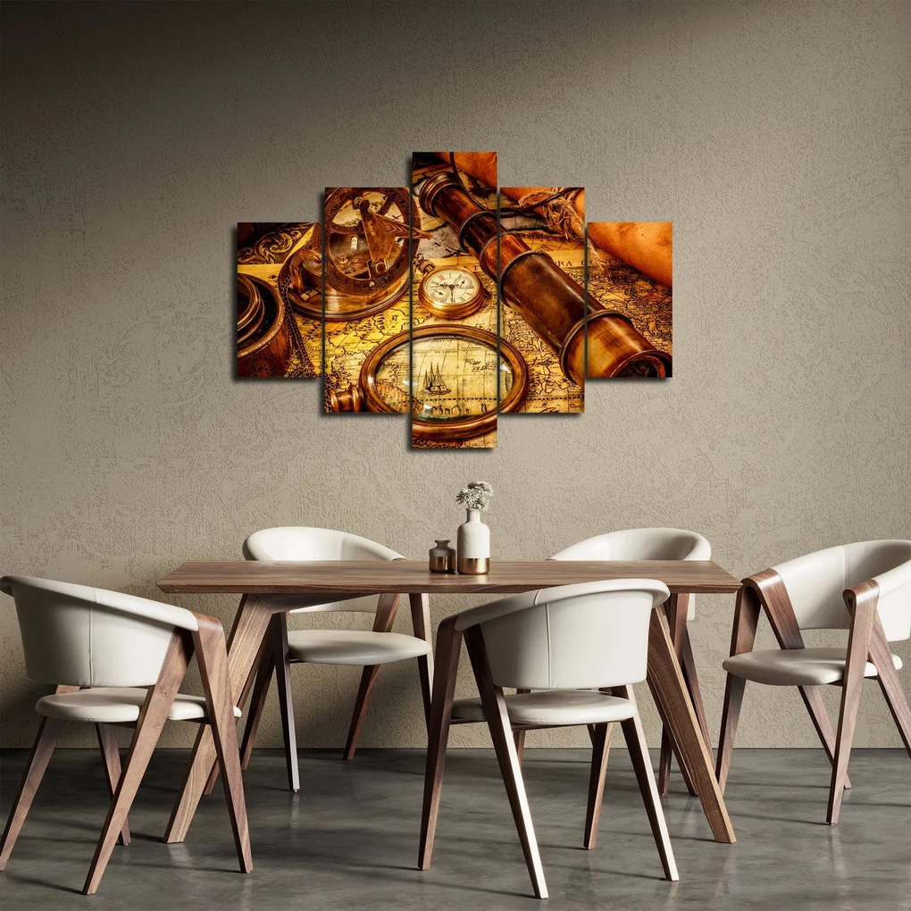 Tablou - uneltele itorice ale marinarior (150x105 cm)