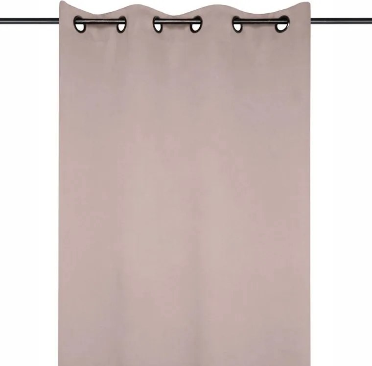 STOF Draperie groasă blackout NOTTE pudră 135 x 180 cm 1 buc