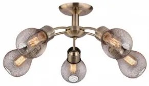 Lustra vintage 5 becuri E27 Gliva 35-56603 Candellux