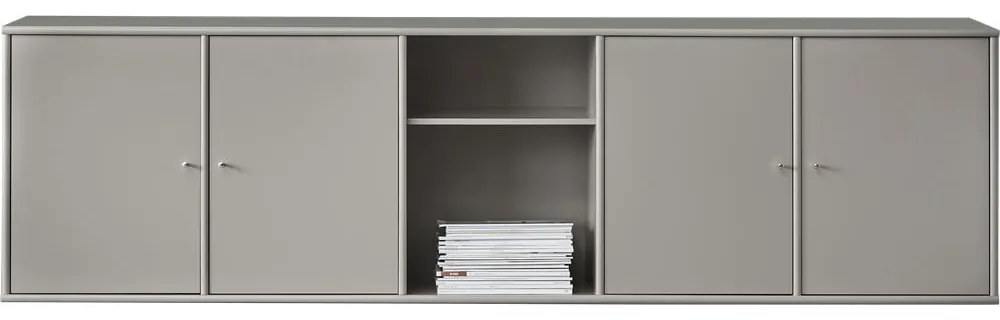 Comodă joasă gri 220x61 cm Mistral - Hammel Furniture