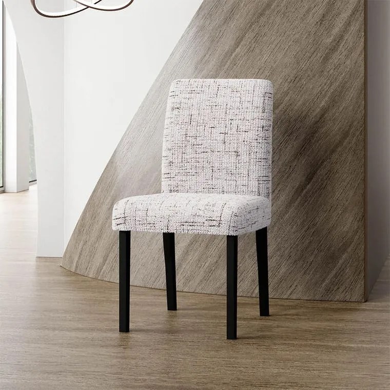Gaico Huse bielastice VITTORIA smântânii scaun cu spatar 2 buc (45 x 45 x 50 cm)