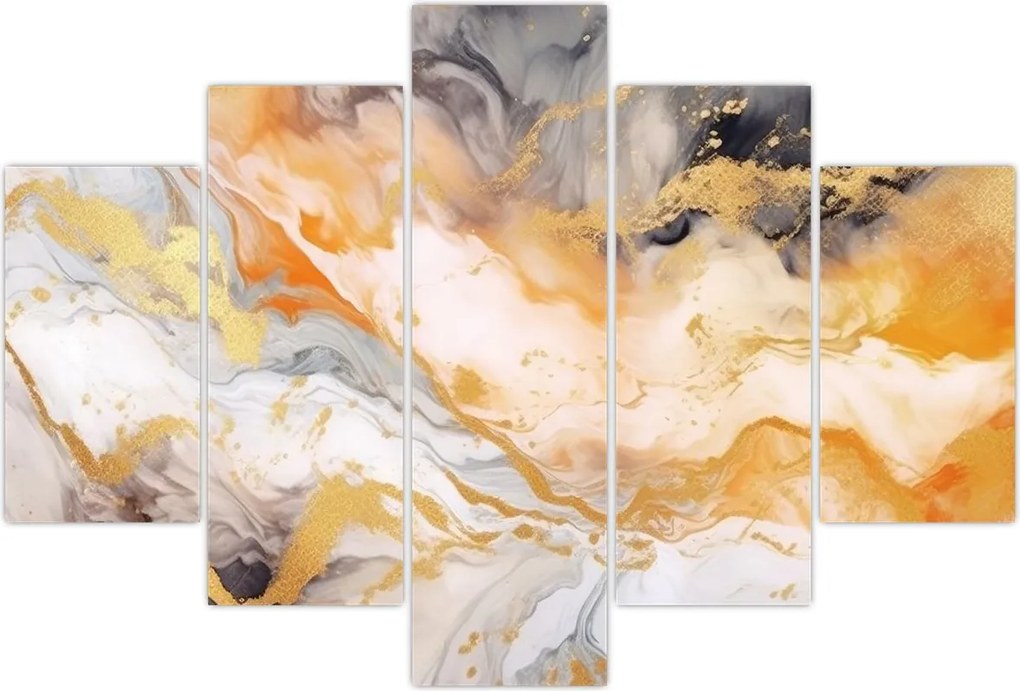 Tablou - Fond marmorat (150x105 cm)