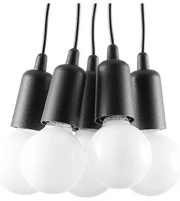 Lustră pe cablu DIEGO 5xE27/60W/230V