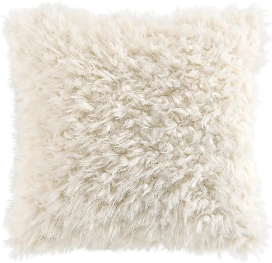 Pernă decorativă din blană artificială 45x45 cm Mouton – douceur d'intérieur