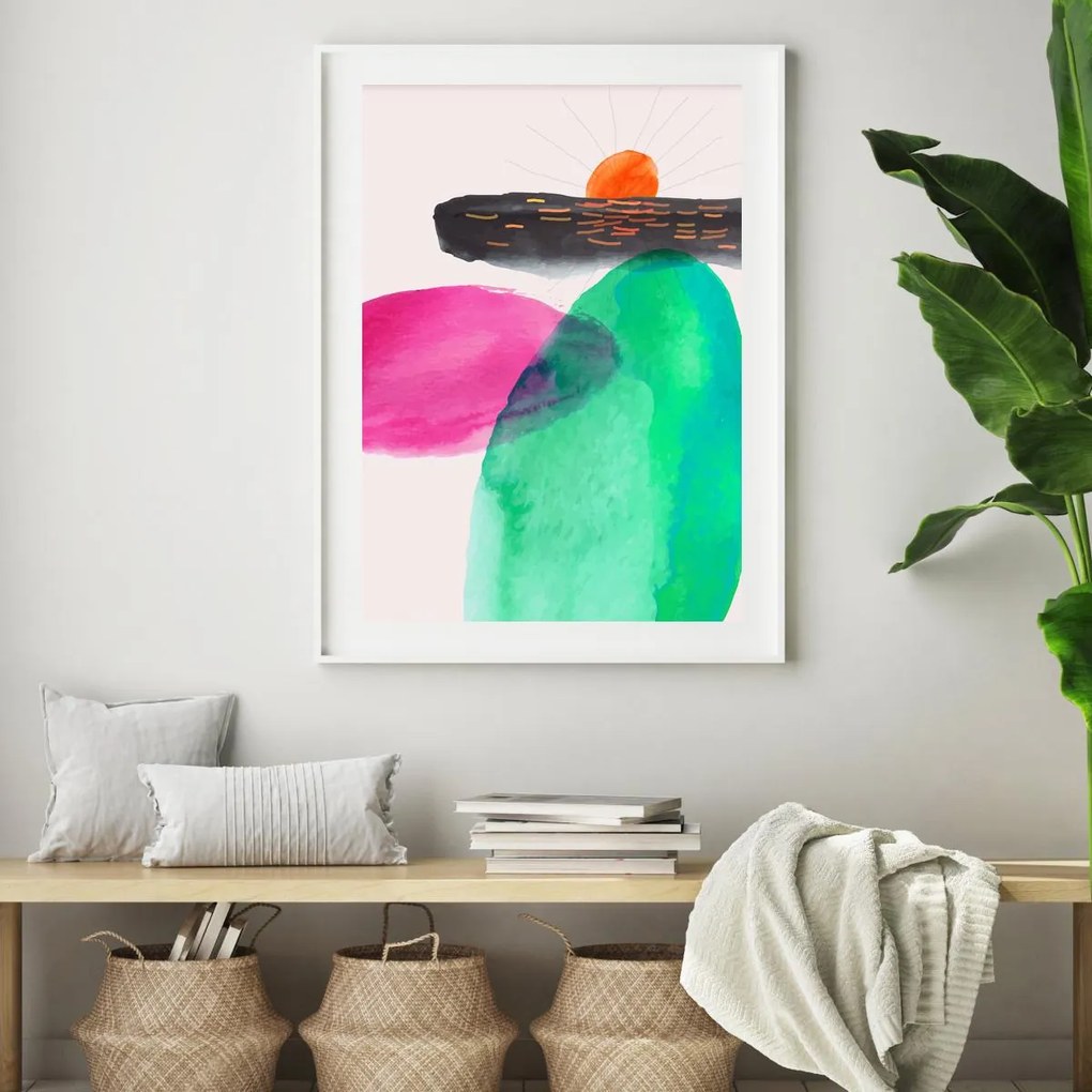 Poster - Abstracție artistică (A4)