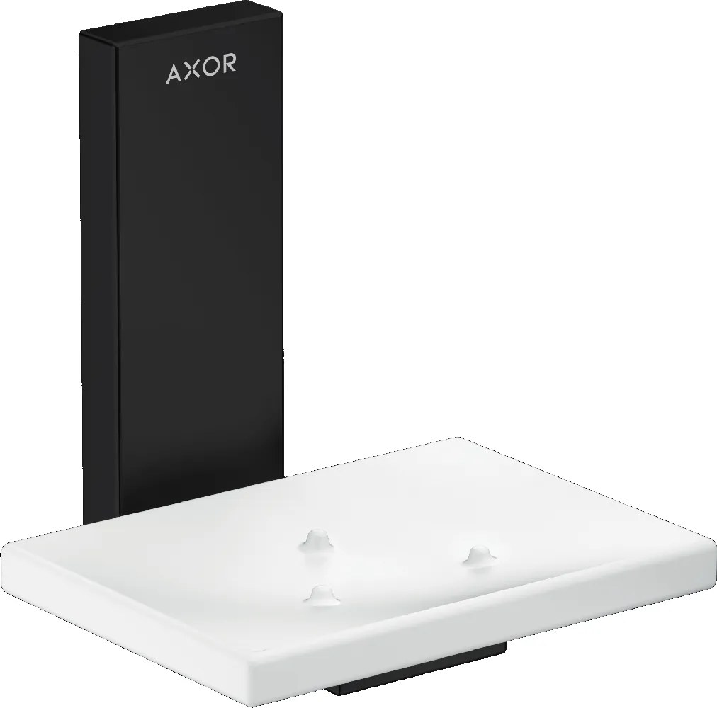 Axor Universal Rectangular săpunieră perete negru 42605670