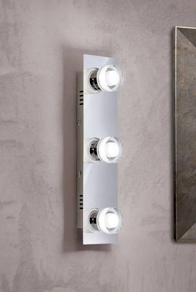 Aplca LED moderna de perete / tavan Venuto triple spotlight