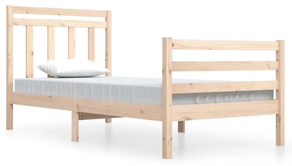 3105305 vidaXL Cadru de pat, 100x200 cm, lemn masiv