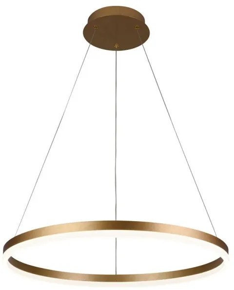 Brilagi - Lustră LED dimabilă suspendată pe cablu CIRCLE, 42W/230V, 3000-6500K + telecomandă