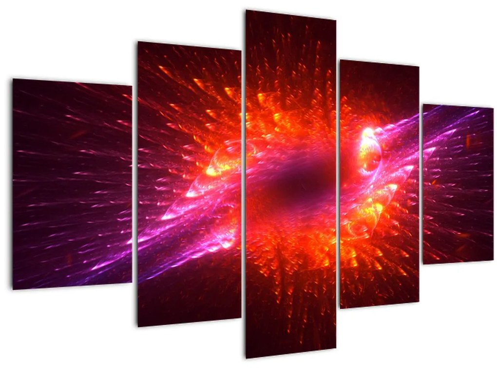 Tabloul modern abstract cu spini (150x105 cm)