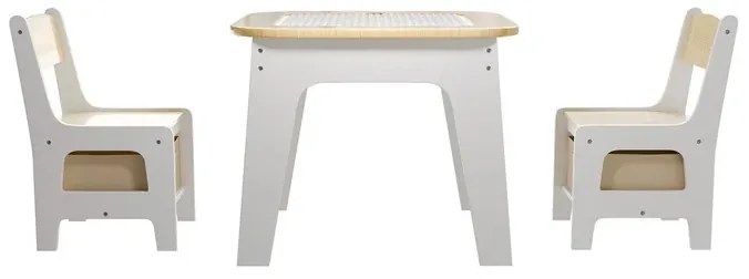 Juskys Set de lemn pentru copii Milou - natural