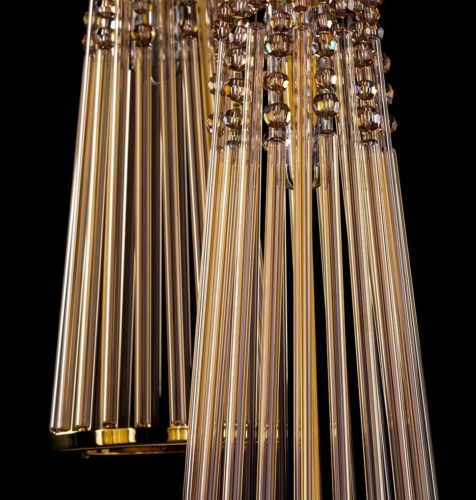 Lustra cu 3 pendule cristal Bohemia design LUX AMADEUS 03-CH