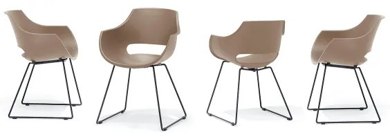 Scaun ROCKY taupe, 1 buc.