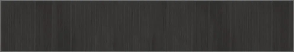 vidaXL Covor dreptunghiular, gri, 70x400 cm, bambus