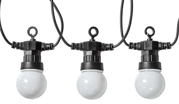 Nedis WIFILP03C10 - Șir LED RGB decorativ 10xLED 12m IP65 Wi-Fi Tuya