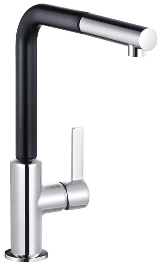 Kludi Negru mat/Crom lucios