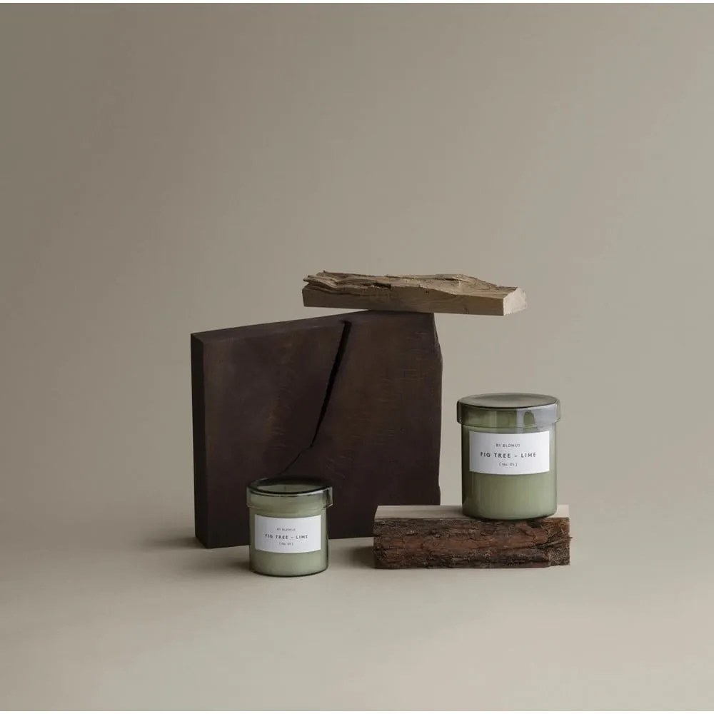 Lumânare parfumată din ceară de soia timp de ardere 45 h Valoa Fig Tree – Lime – Blomus