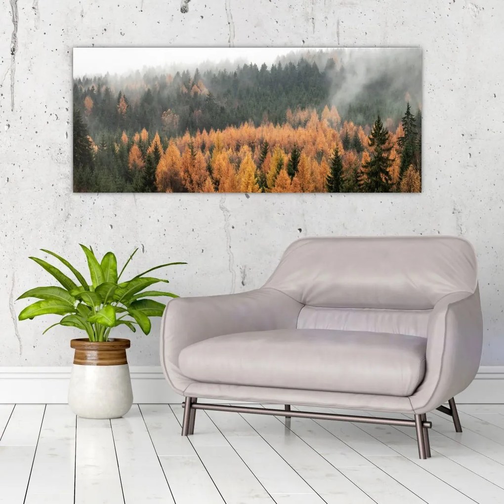 Tablou - Pădure toamna (120x50 cm)