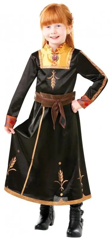 Disney Regatul de gheață Costum Deluxe Anna 7-8 ani Rubies